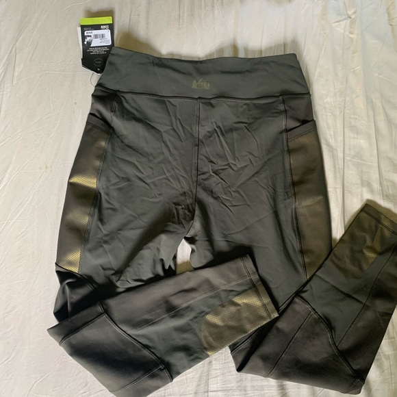 REI HIKING TIGHTS - XL - NWT - army green - Picture 2 of 5